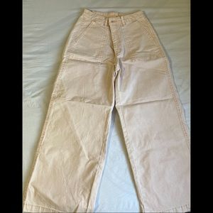 Highest rise wide leg pants